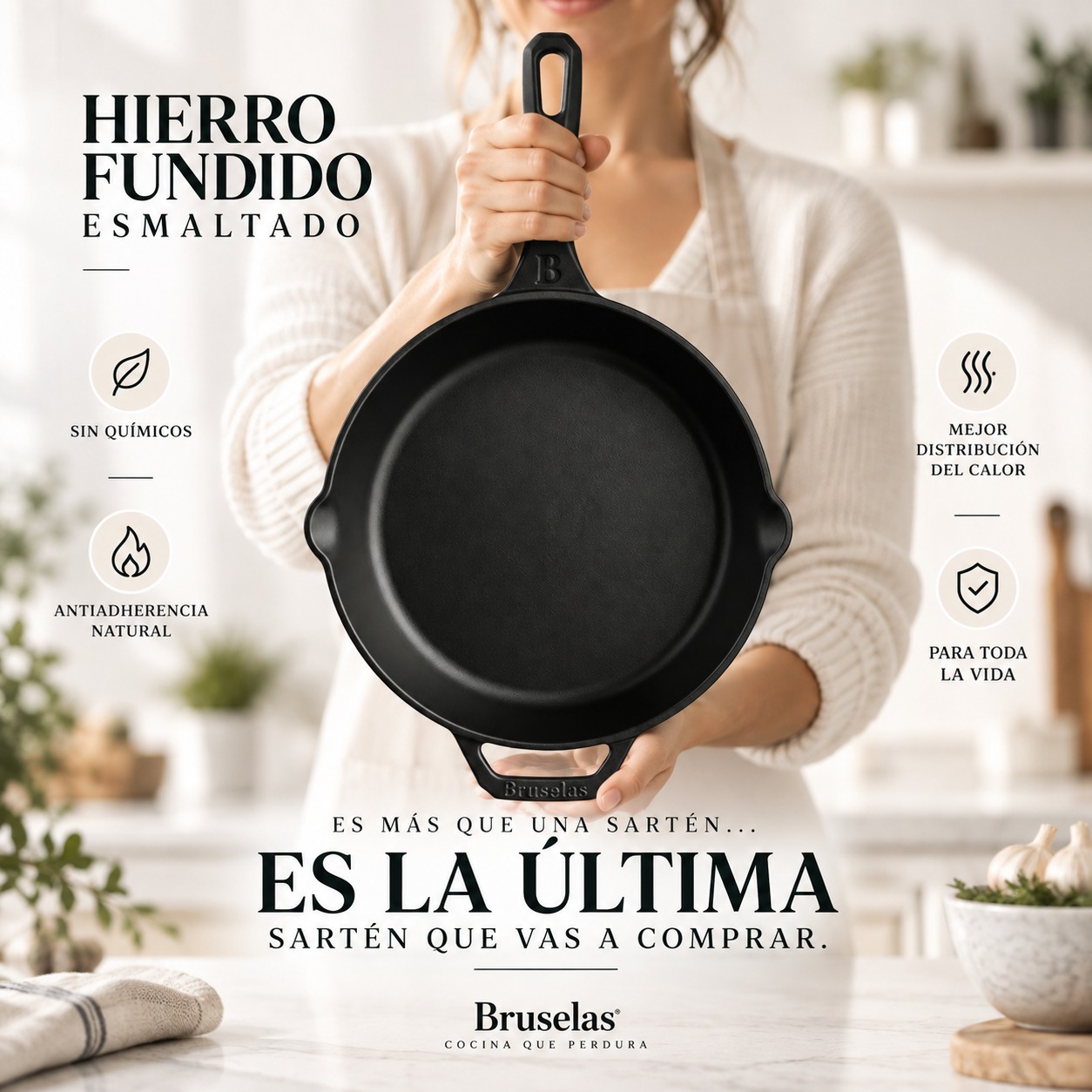Bruselas Cocina Spain Facebook ad: Garantía de por vida
