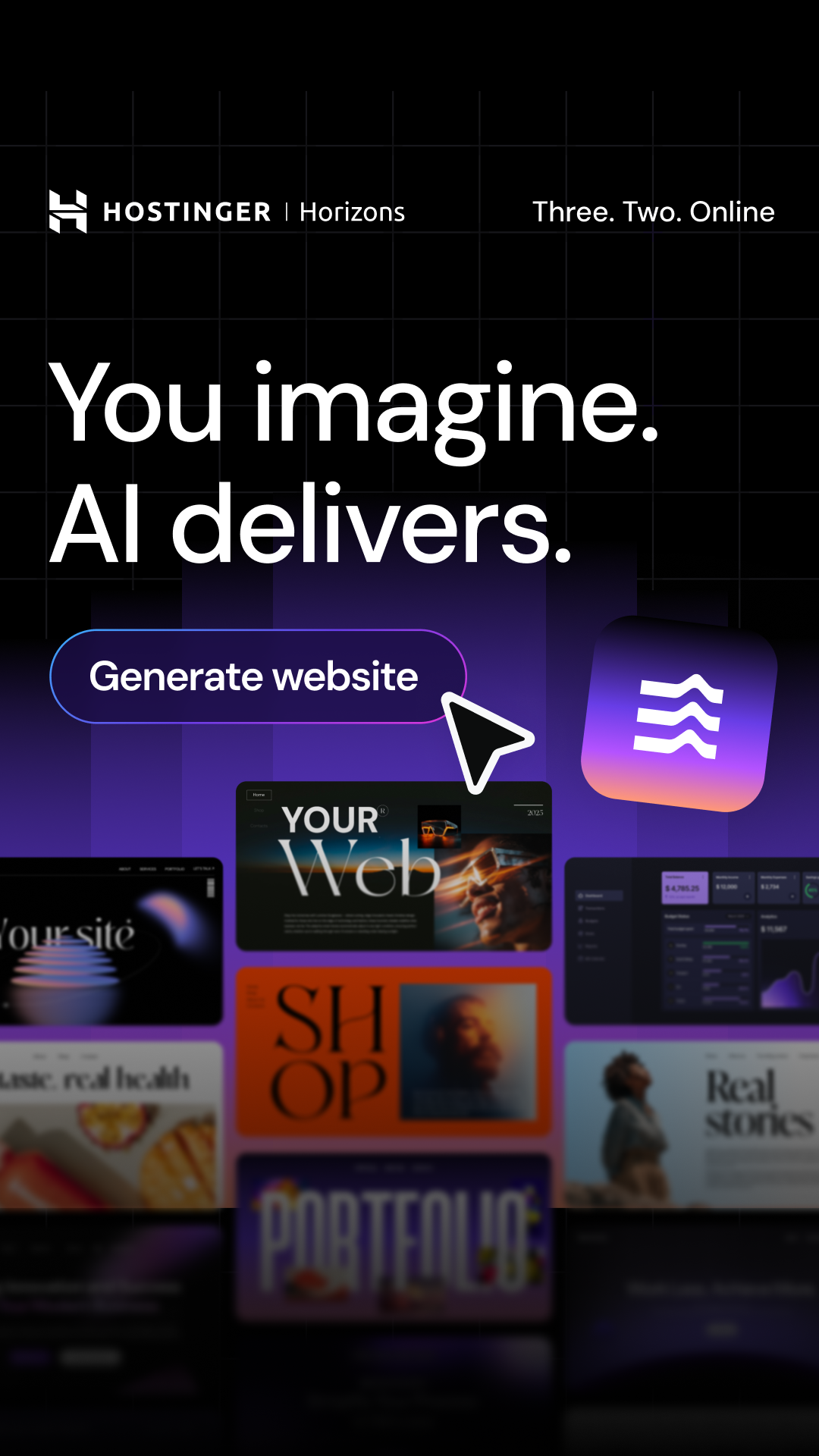 Hostinger Facebook ad from May 20, 2026