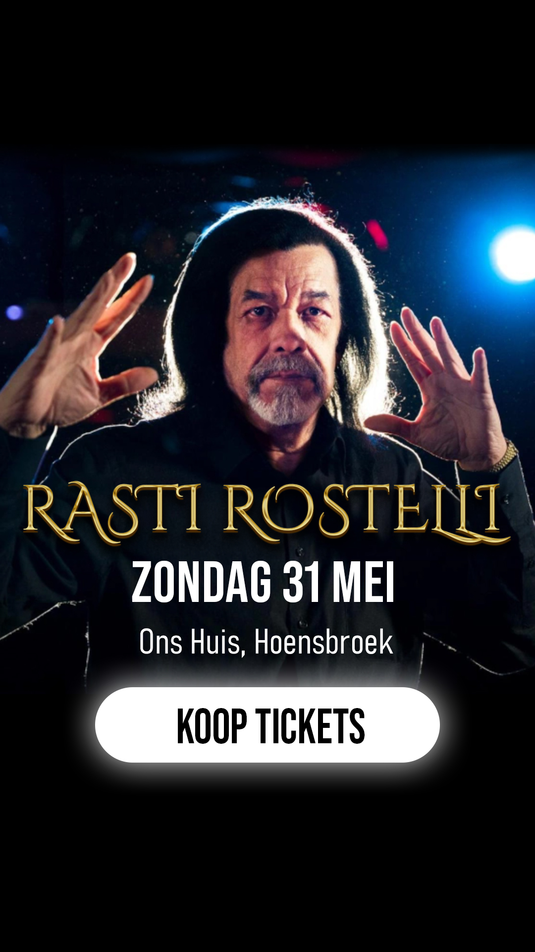 Rasti Rostelli Facebook ad from May 18, 2026