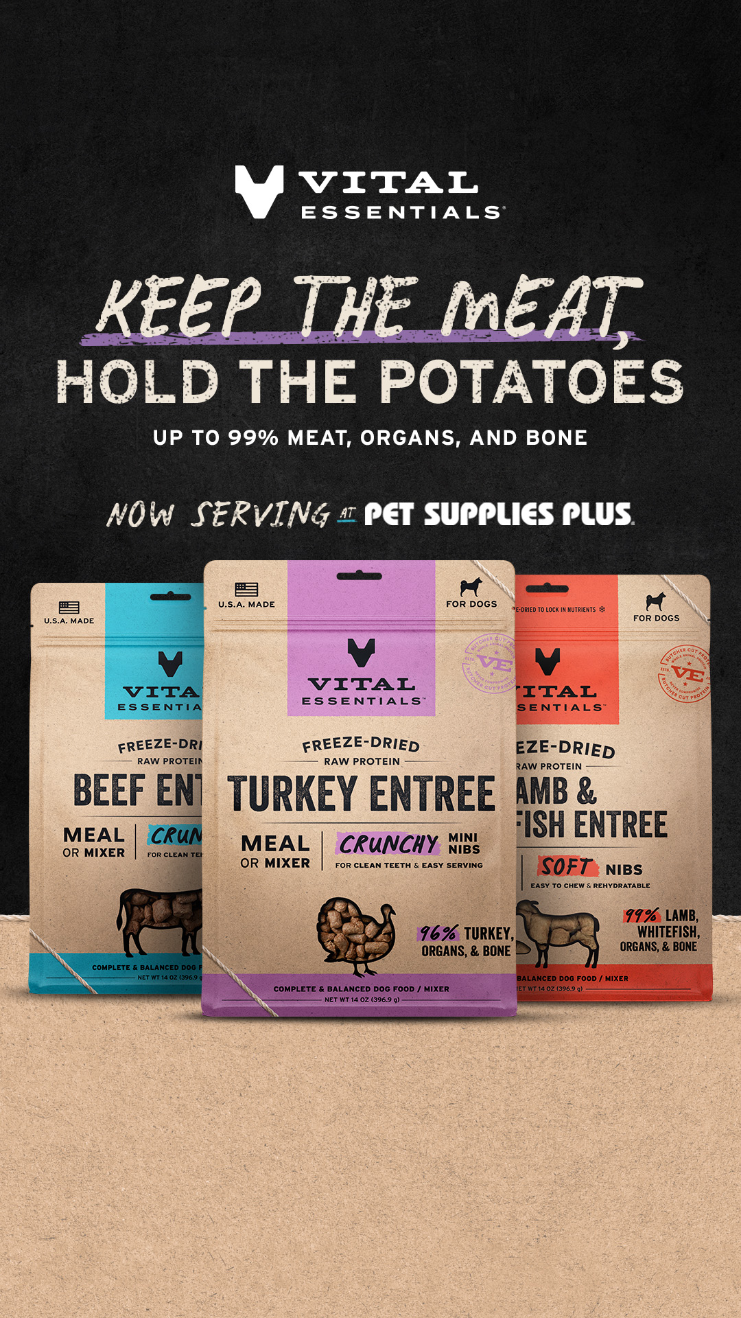 Vital Essentials Facebook ad