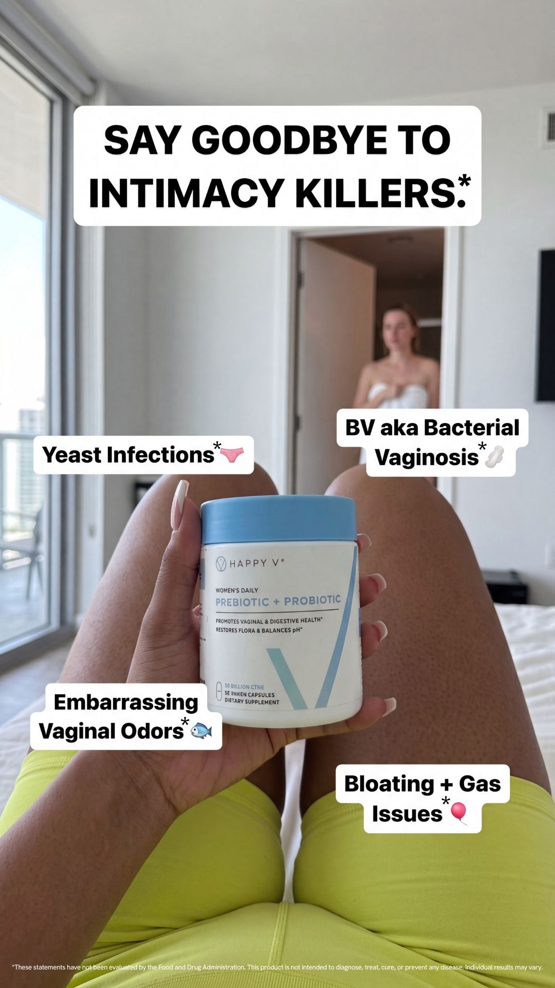 Happy V Facebook ad