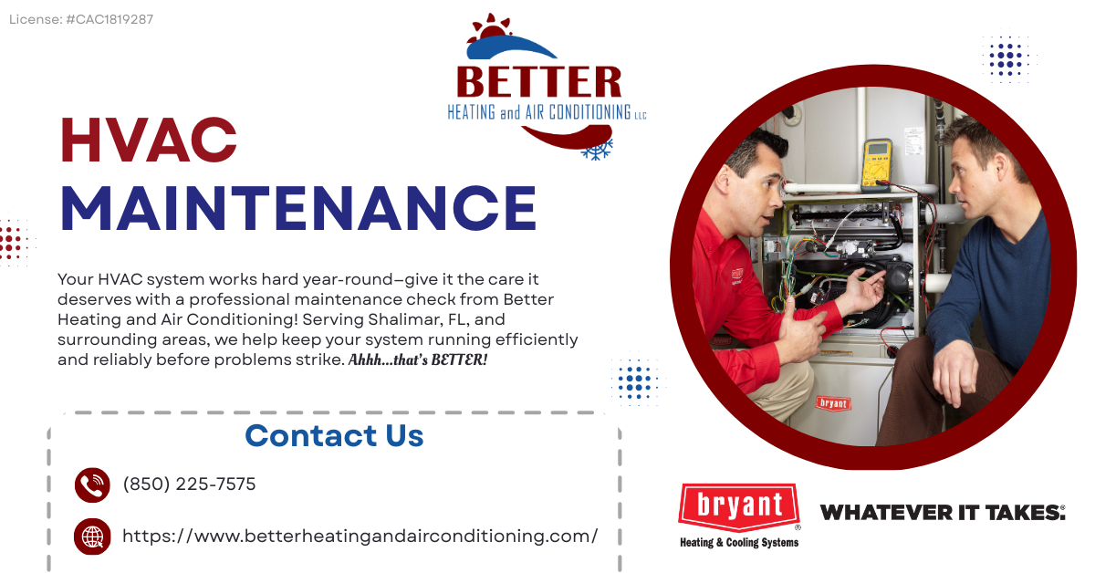 Better Heating and Air Conditioning Facebook ad