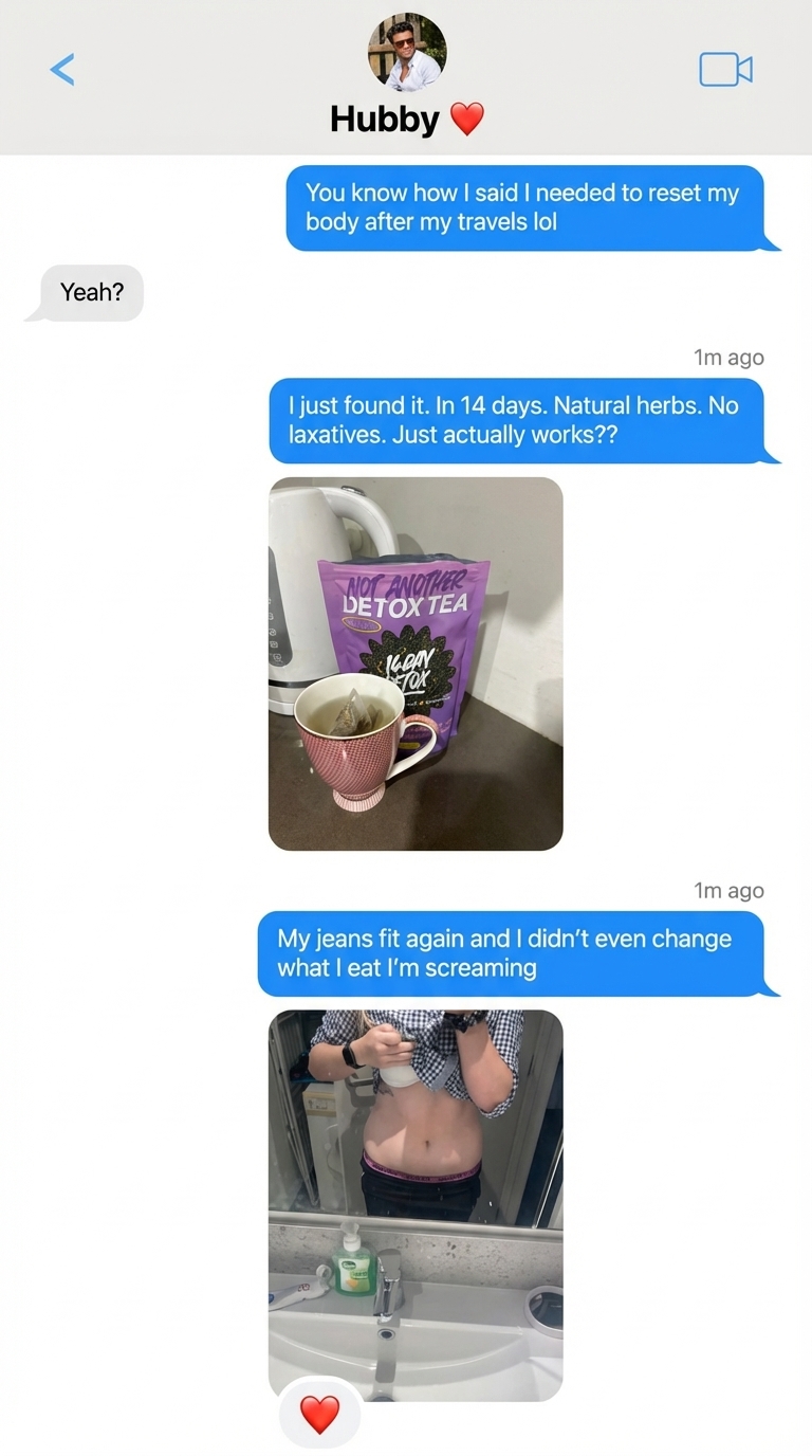 NA Detox Tea Facebook ad