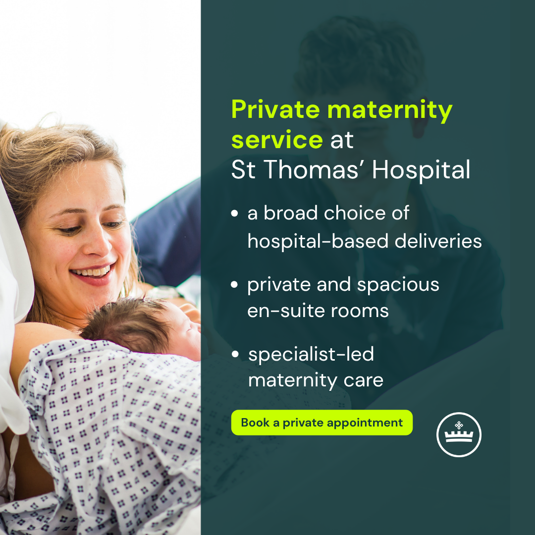 Guy’s and St Thomas’ Specialist Care Facebook ad: Experience exceptional private care at Westminster Private…