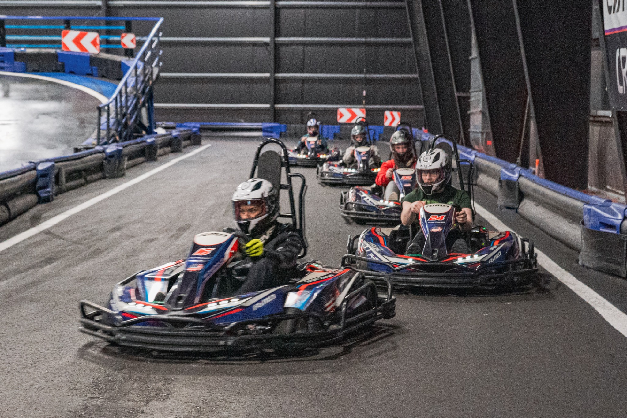 SuperCharged Indoor Karting & Axe Throwing Facebook ad: The Ultimate Indoor Race