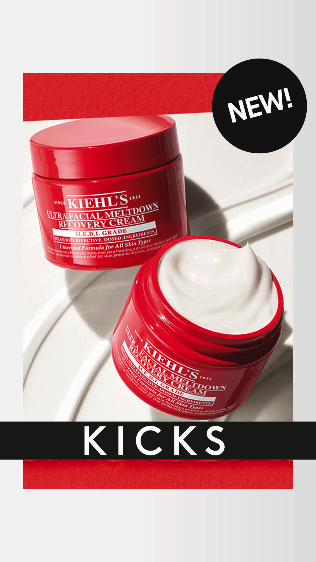 KICKS Facebook ad