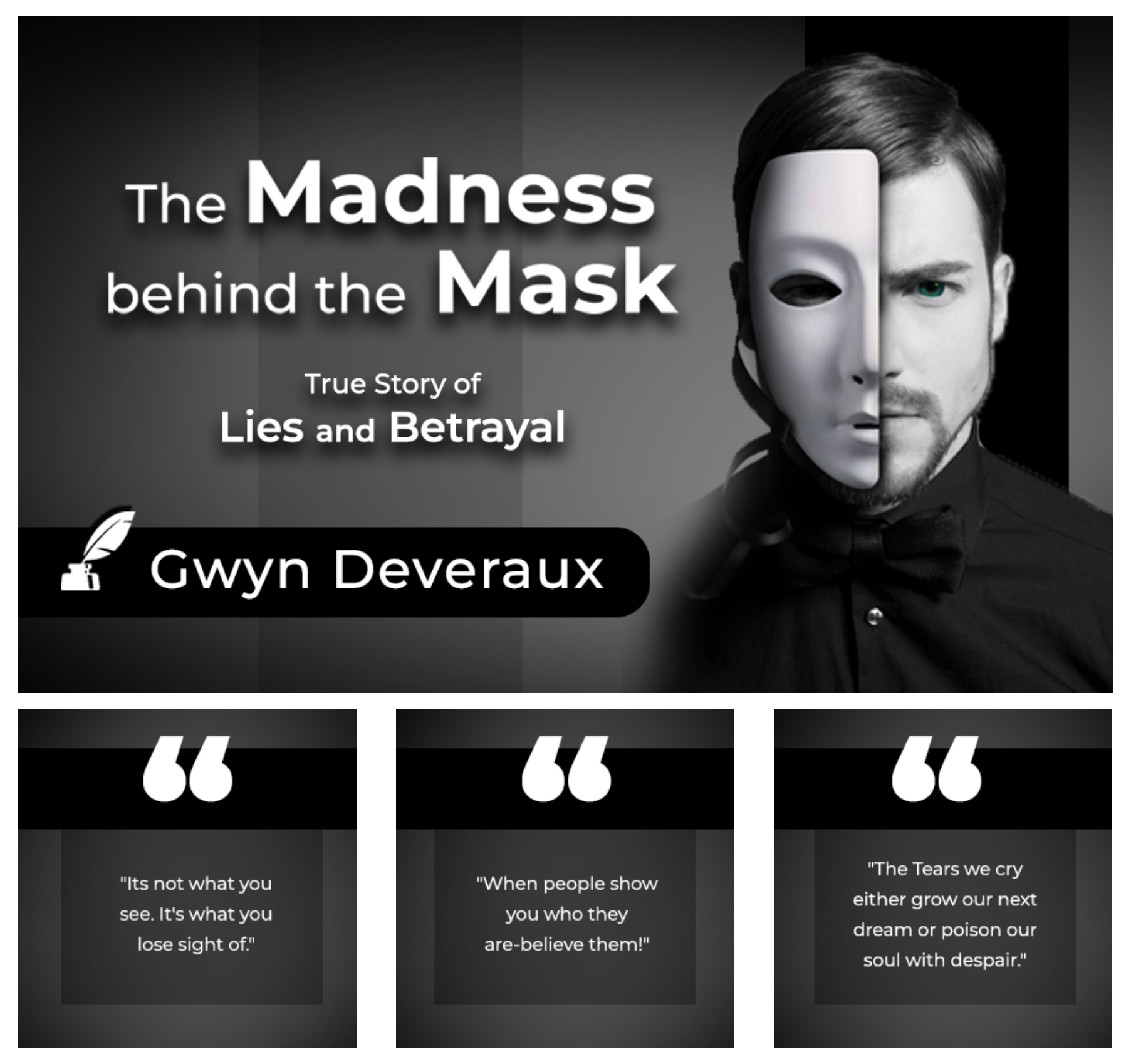 Gwyn Devereaux Facebook ad: For fans of Dirty John