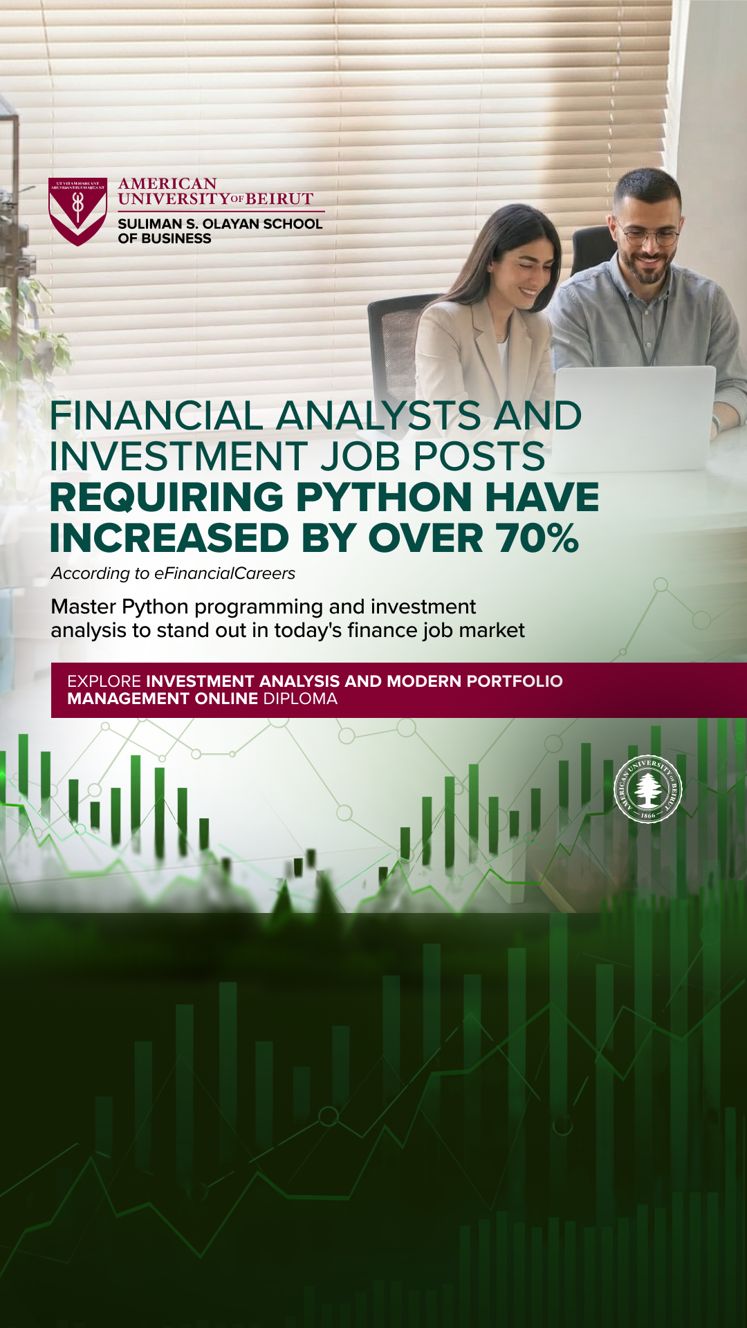 Suliman S. Olayan School of Business at AUB Facebook ad