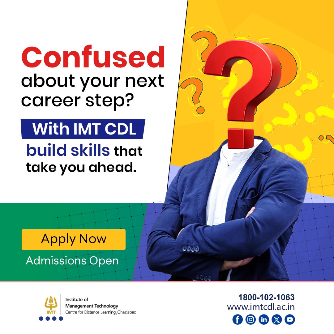 IMT CDL Facebook ad: Executive PGDM for Working Professionals
