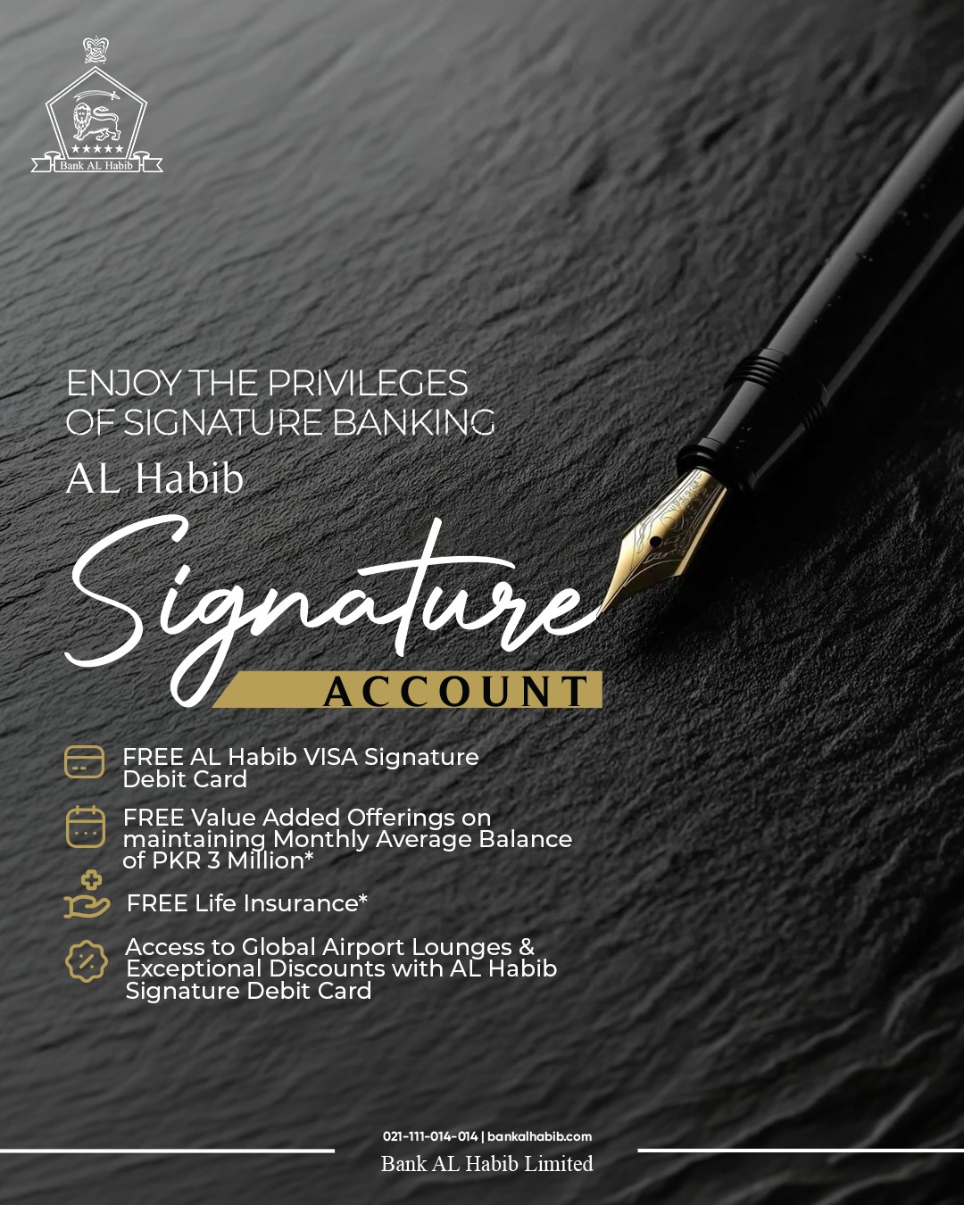 Bank AL Habib Limited Facebook ad