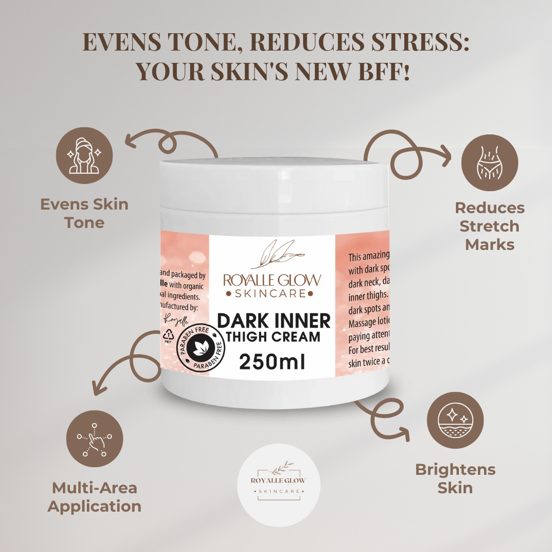 Royalle Glow Skincare Facebook ad from Mar 23, 2025