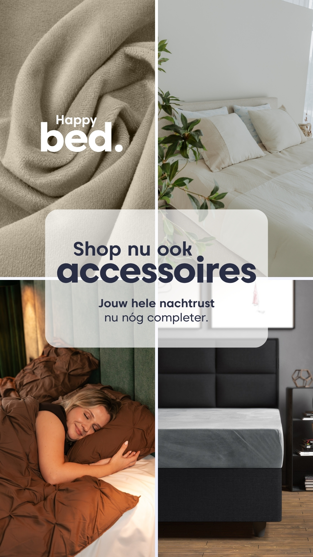 HappyBed Facebook ad