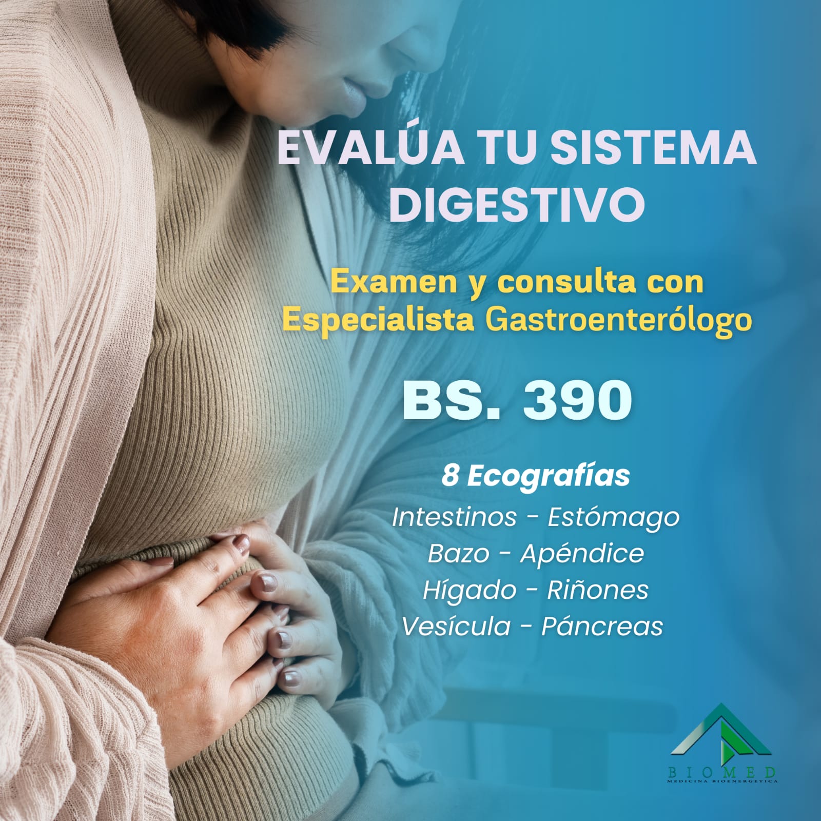 Biomed Gastroenterología Santa Cruz Facebook ad: GRAN CAMPAÑA GASTROENTEROLOGICO