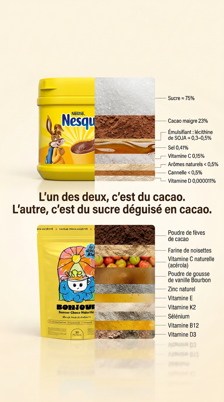 Julie maman de 3 Facebook ad: -40% + cadeaux offerts!