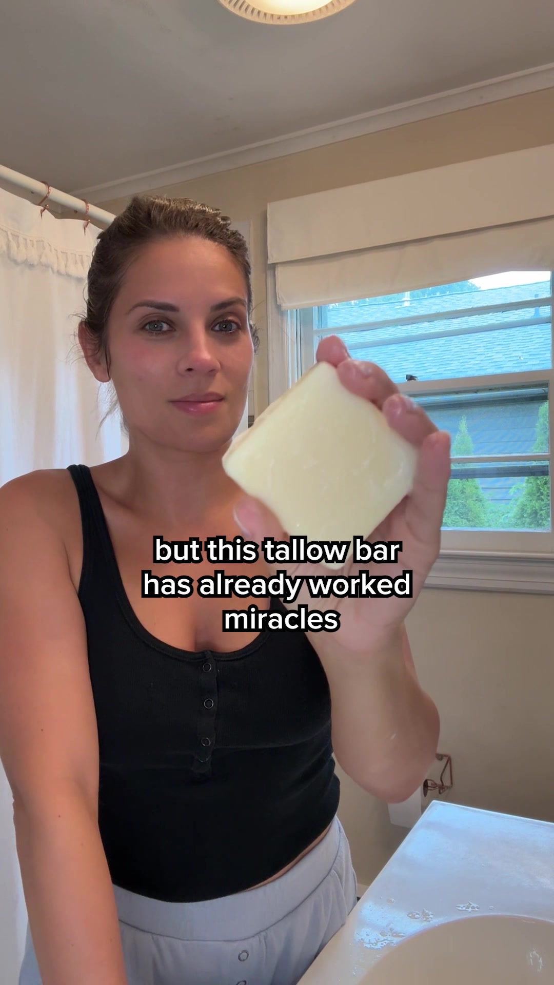 Based Supplies Facebook ad: Grass-Fed Tallow + Lemon: Nature’s Skin Brightener