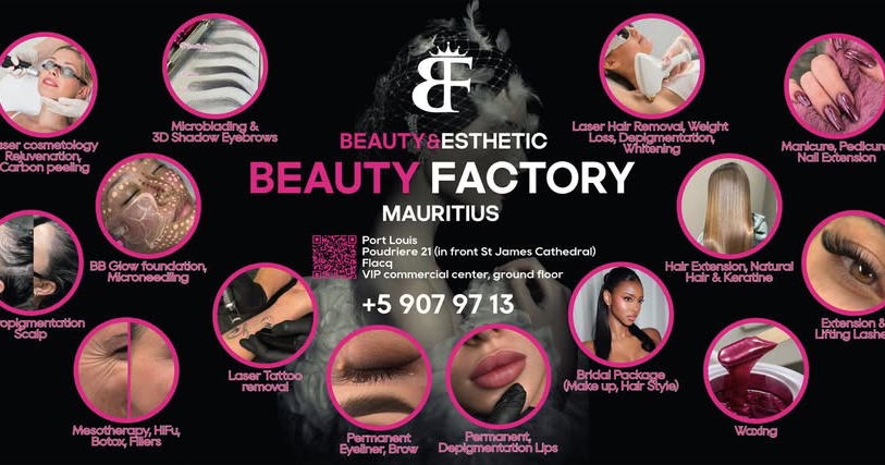 Beauty Factory Mauritius Facebook ad