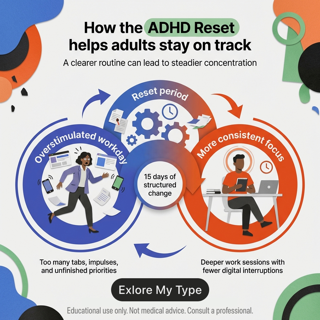 Rewire your ADHD brain Facebook ad
