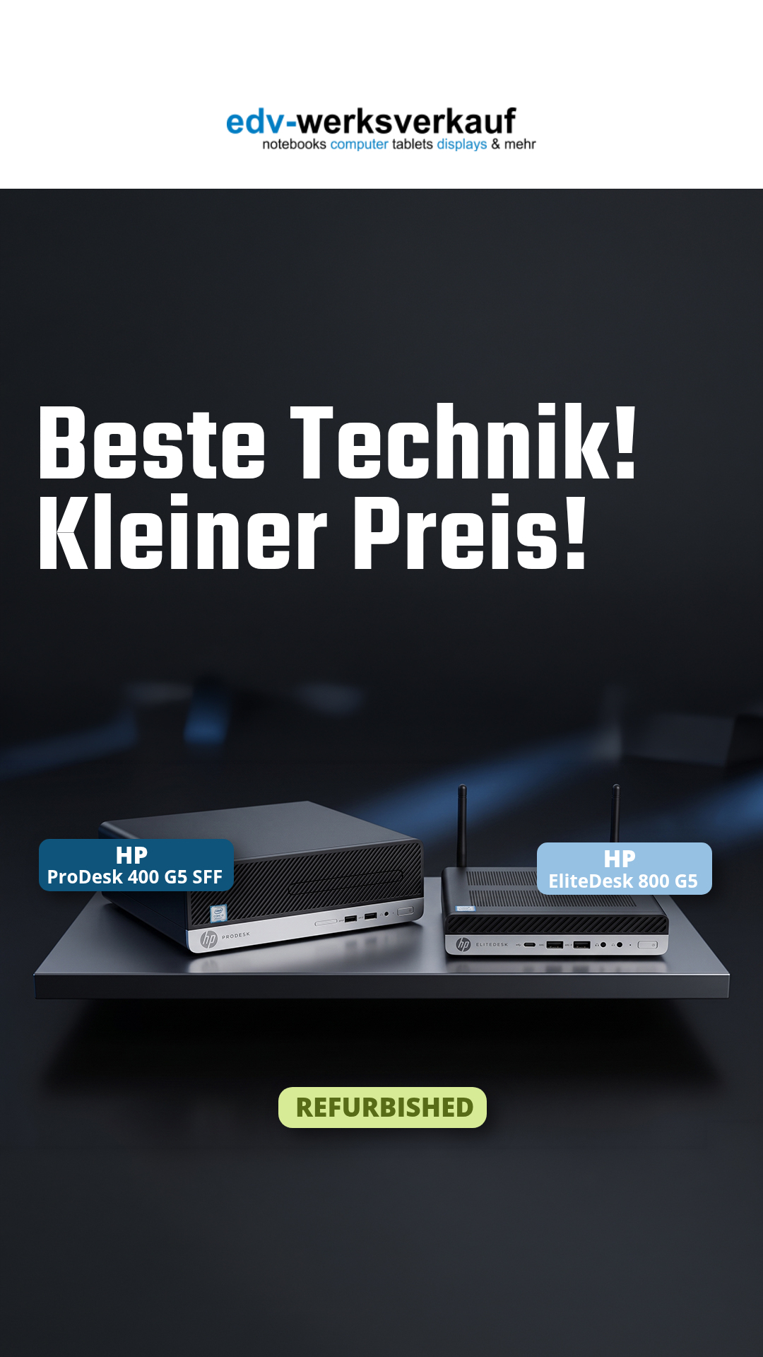 EDV-Werksverkauf.de Facebook ad from May 21, 2026