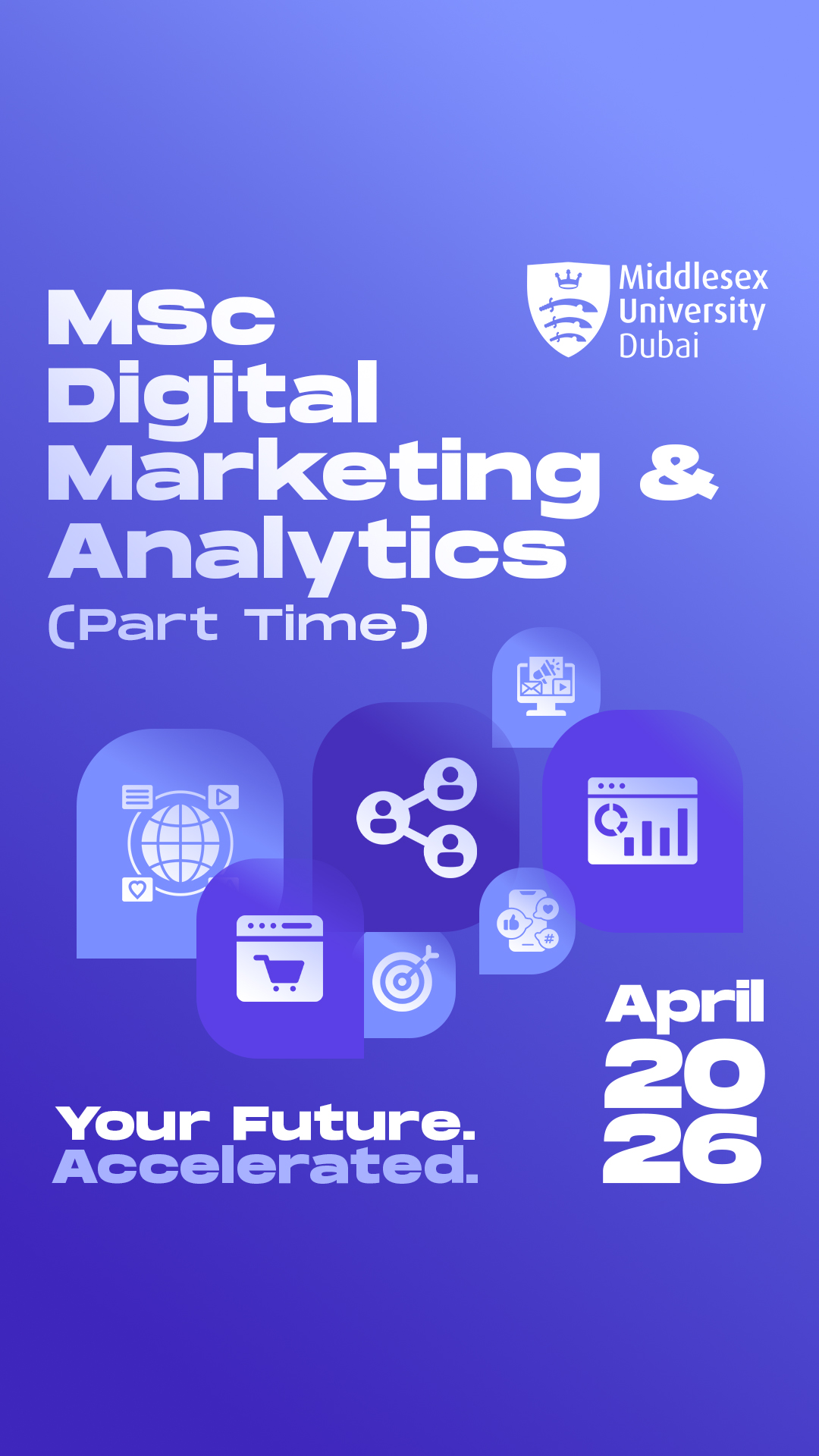 Middlesex University Dubai Facebook ad