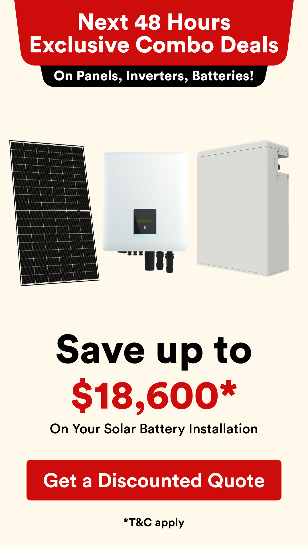 Arise Solar Facebook ad