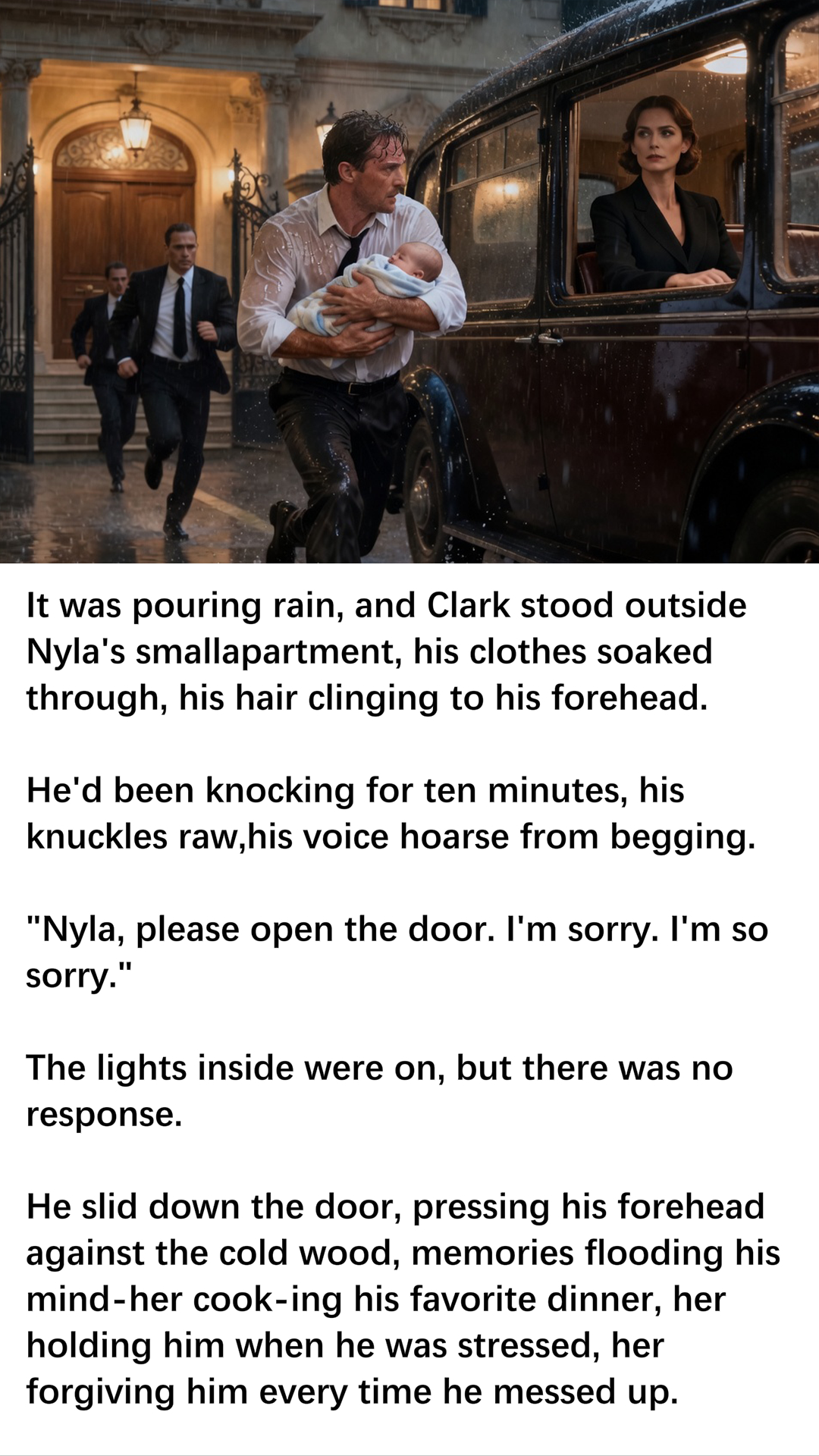 Love in the Lines Facebook ad: His lips on hers while I waited at home