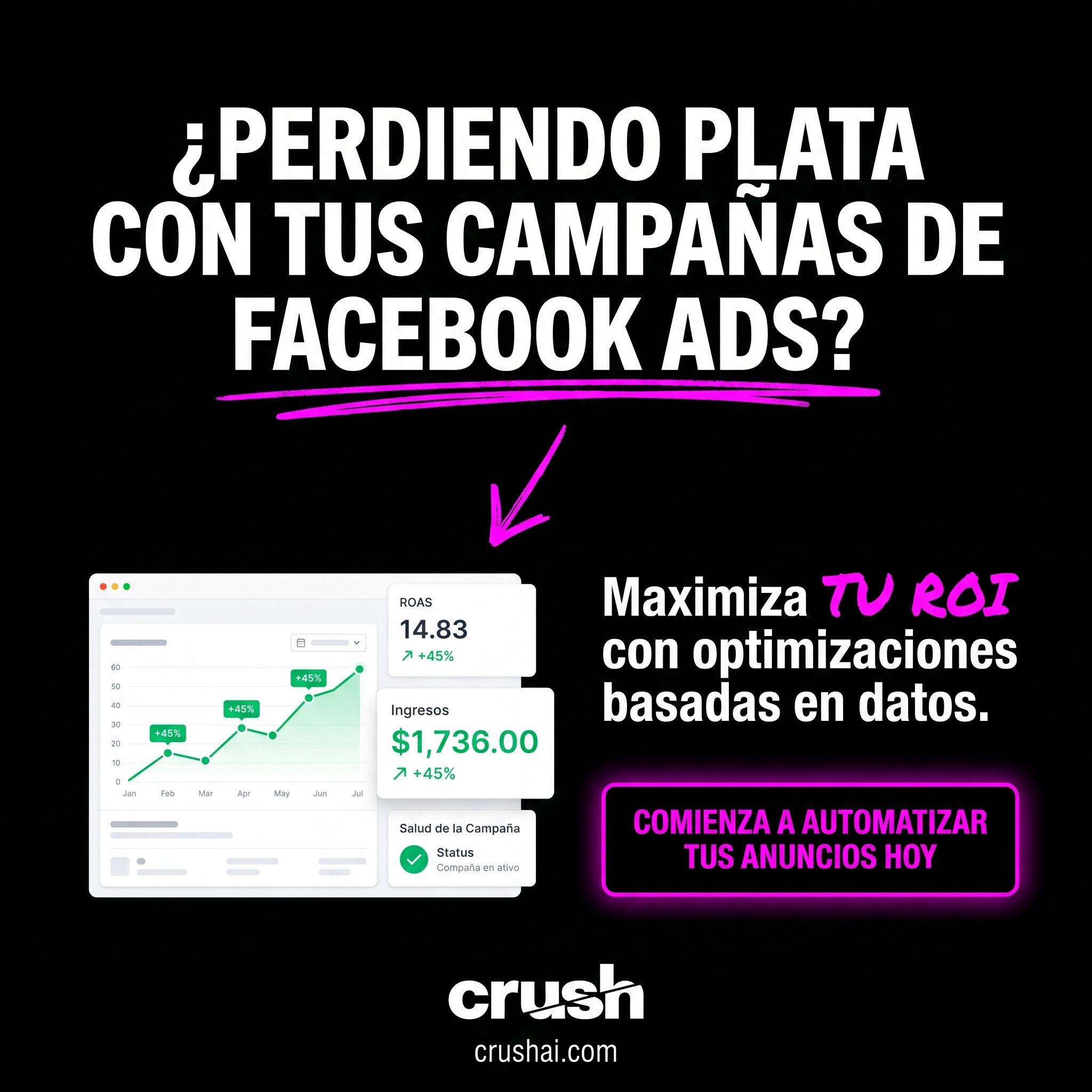 trycrush.ai Facebook ad