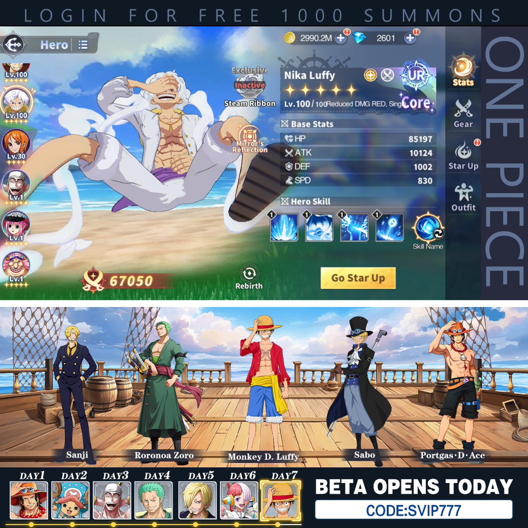 Straw Hat Heroes Facebook ad: Straw Hat Hero