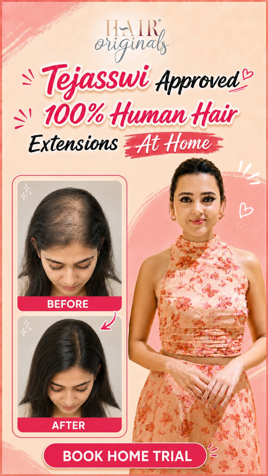 HairOriginals Facebook ad