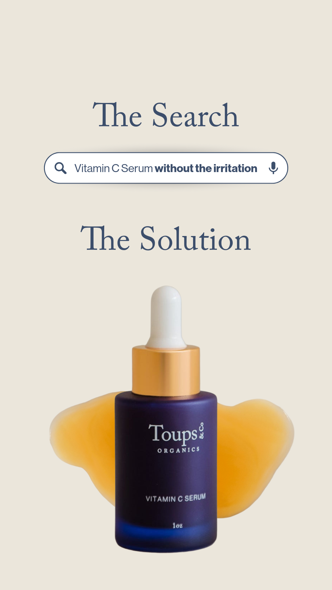 Toups and Co Organics Facebook ad