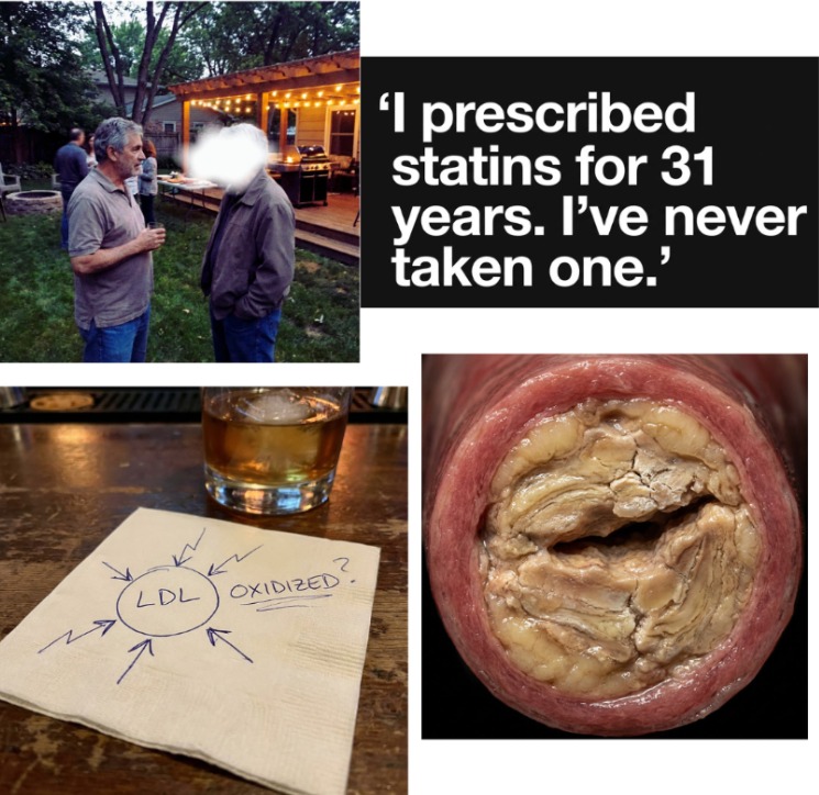The Cholesterol Circle. Facebook ad