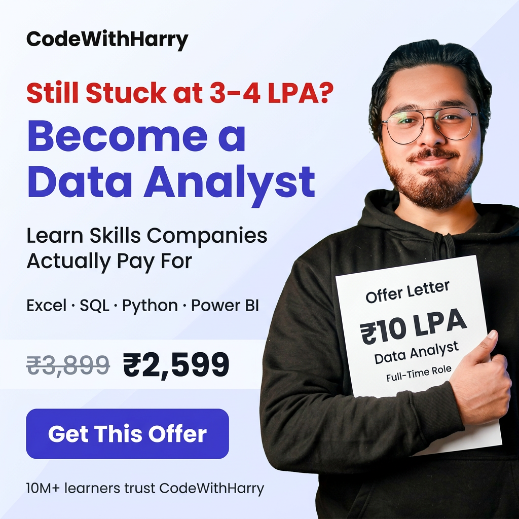 Code With Harry Facebook ad