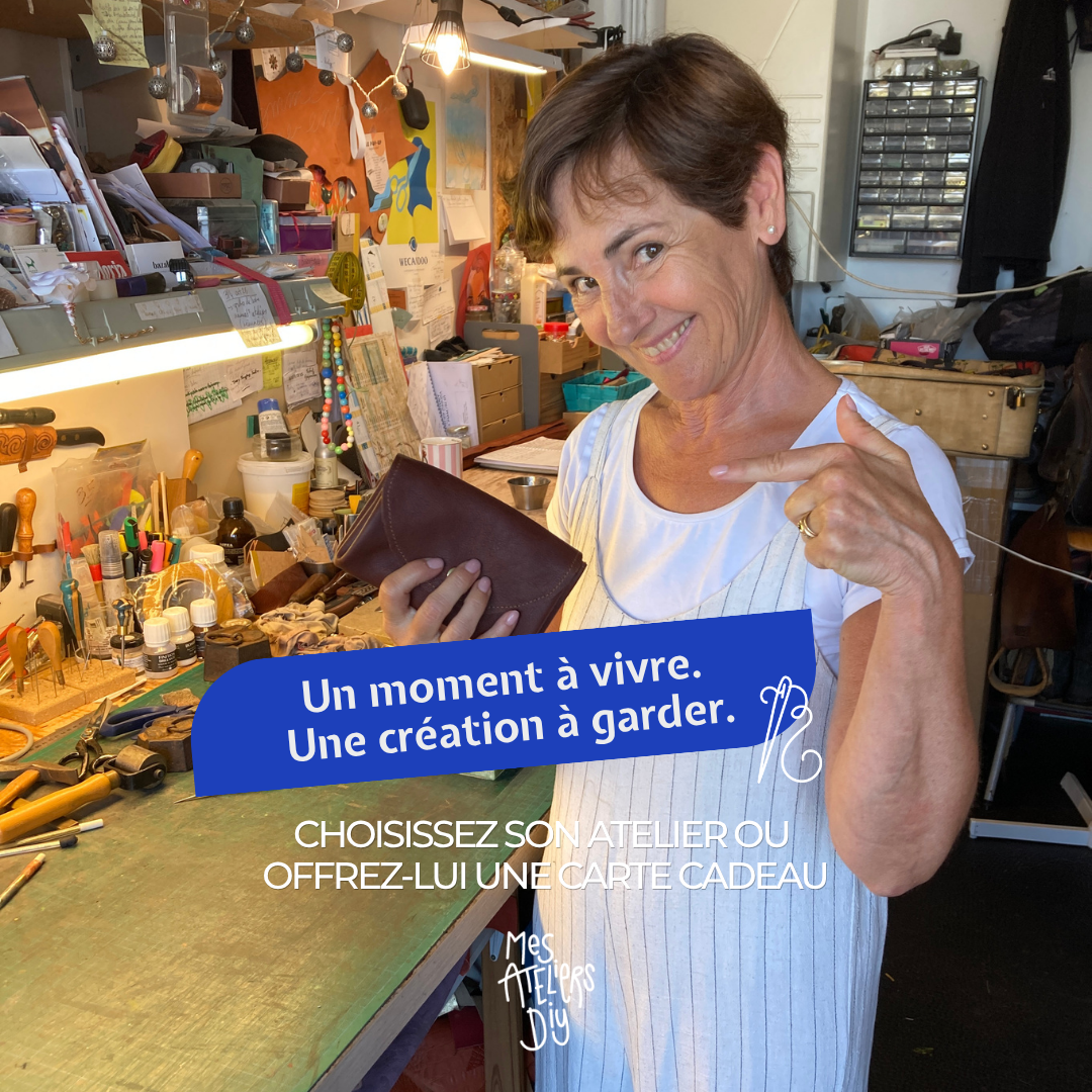 Mes Ateliers DIY Facebook ad: Un moment à vivre, une création à garder