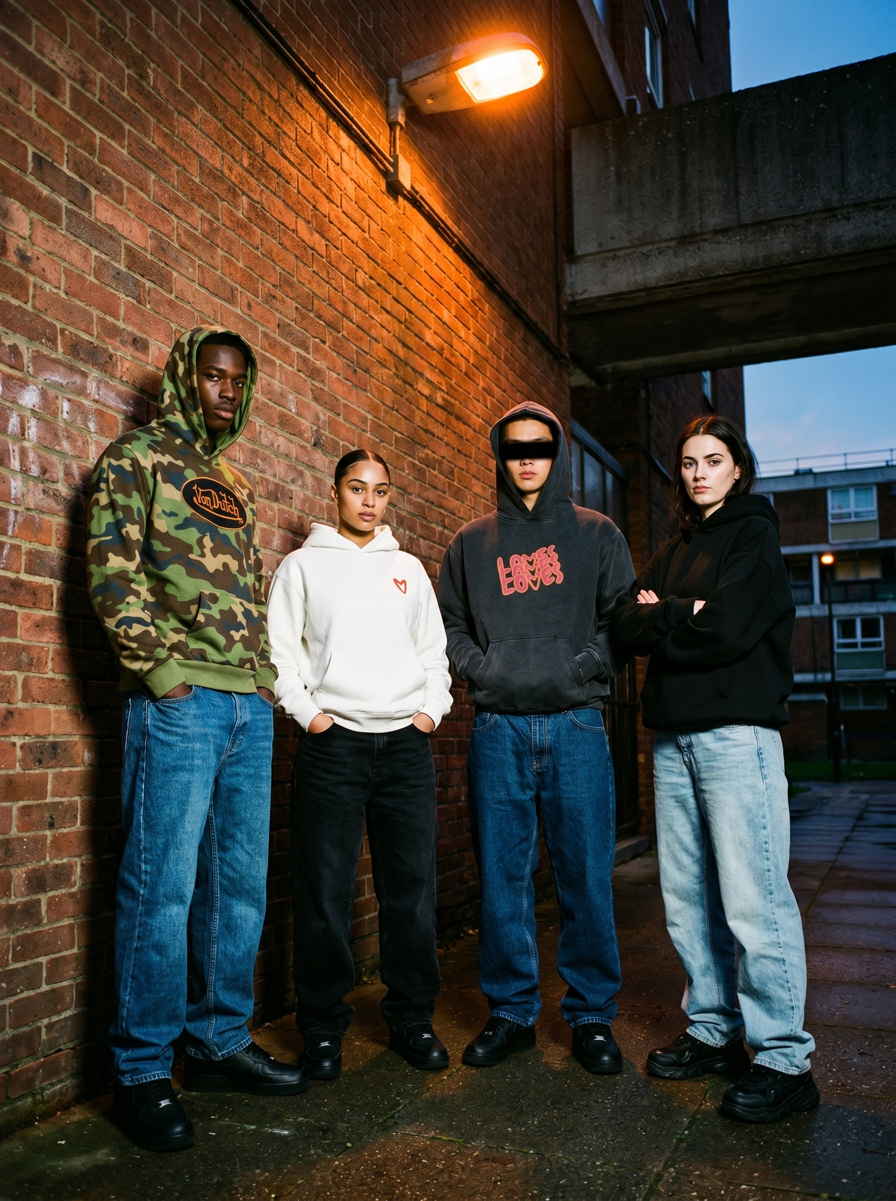 Von Dutch UK Facebook ad: The crew rolls in Von Dutch.