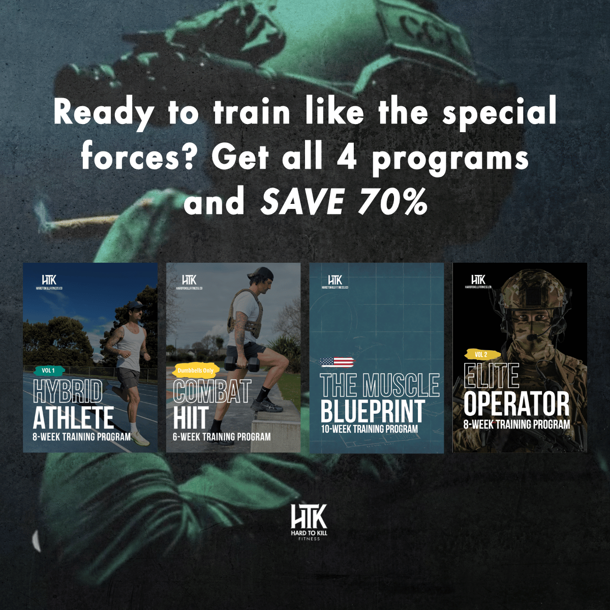 Hard to Kill Fitness Facebook ad