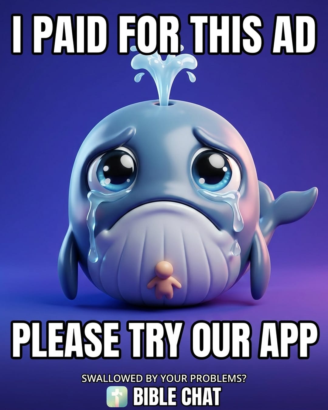 Bible Chat Facebook ad