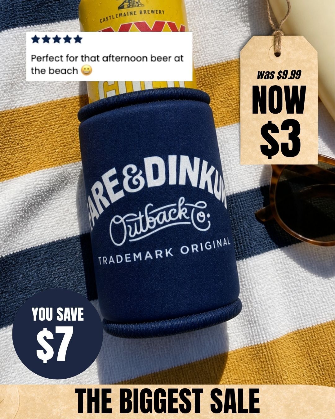 Fare & Dinkum Facebook ad