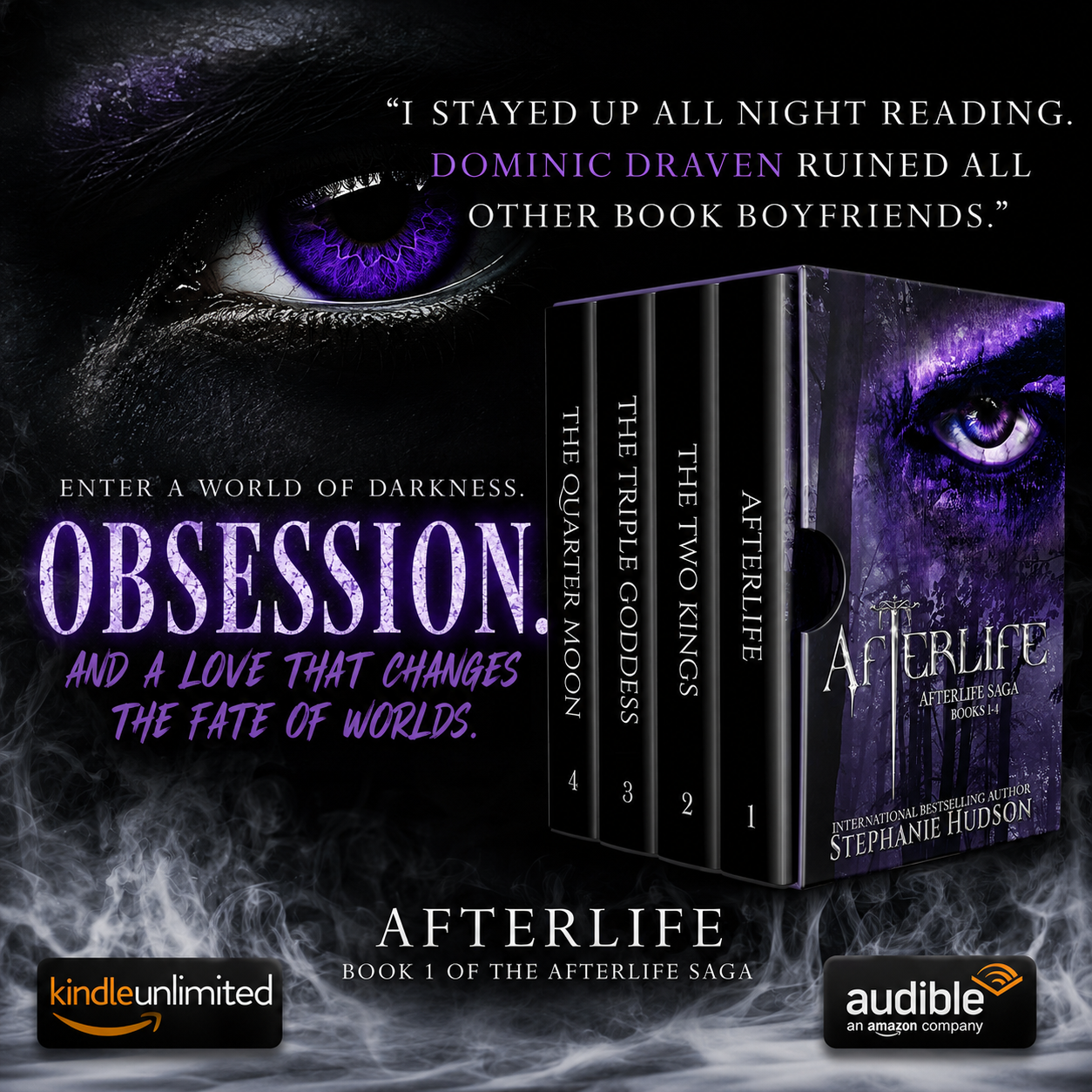 Stephanie Hudson Author Facebook ad
