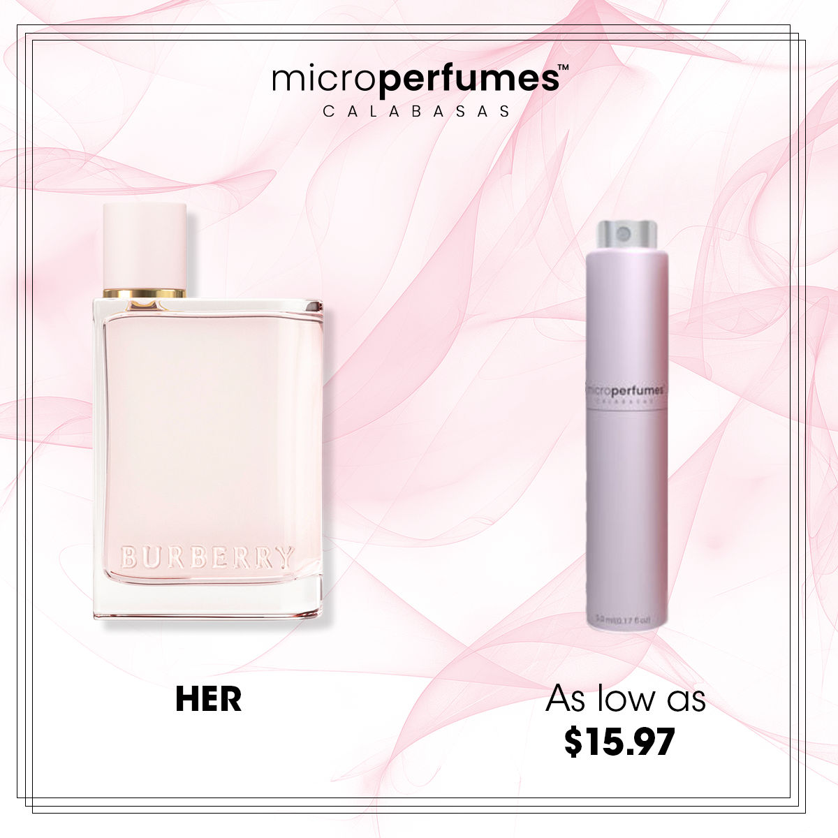 MicroPerfumes Facebook ad