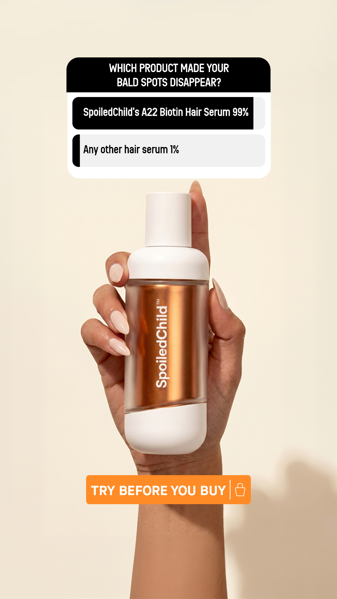 SpoiledChild Facebook ad