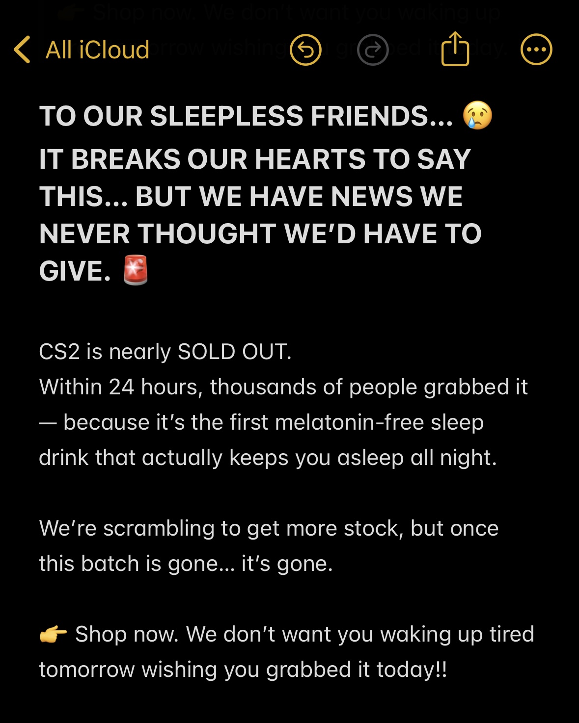 CS2 Facebook ad