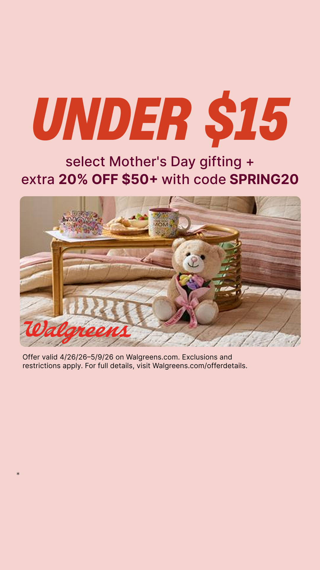 Walgreens Facebook ad