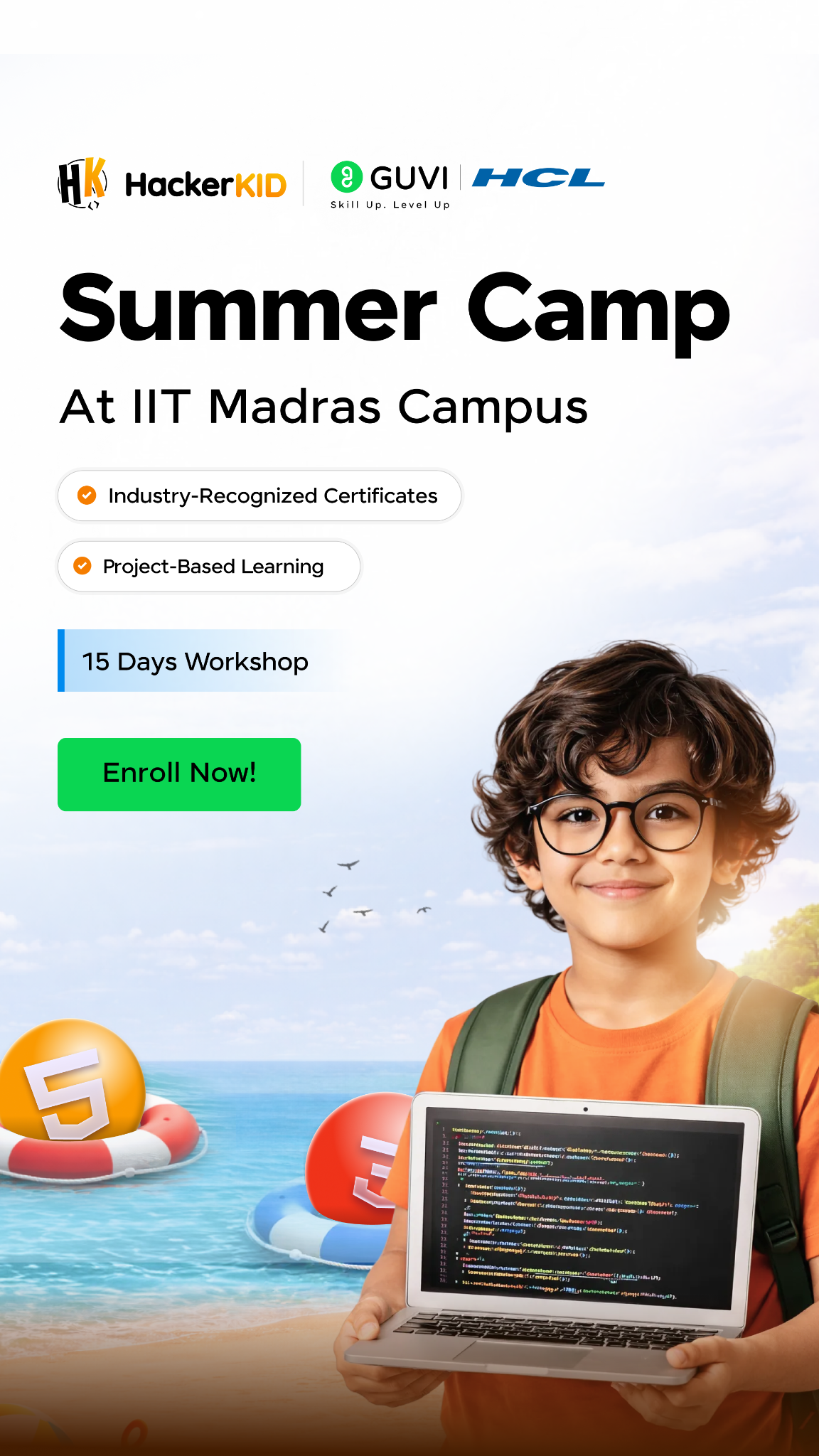 HackerKid Facebook ad