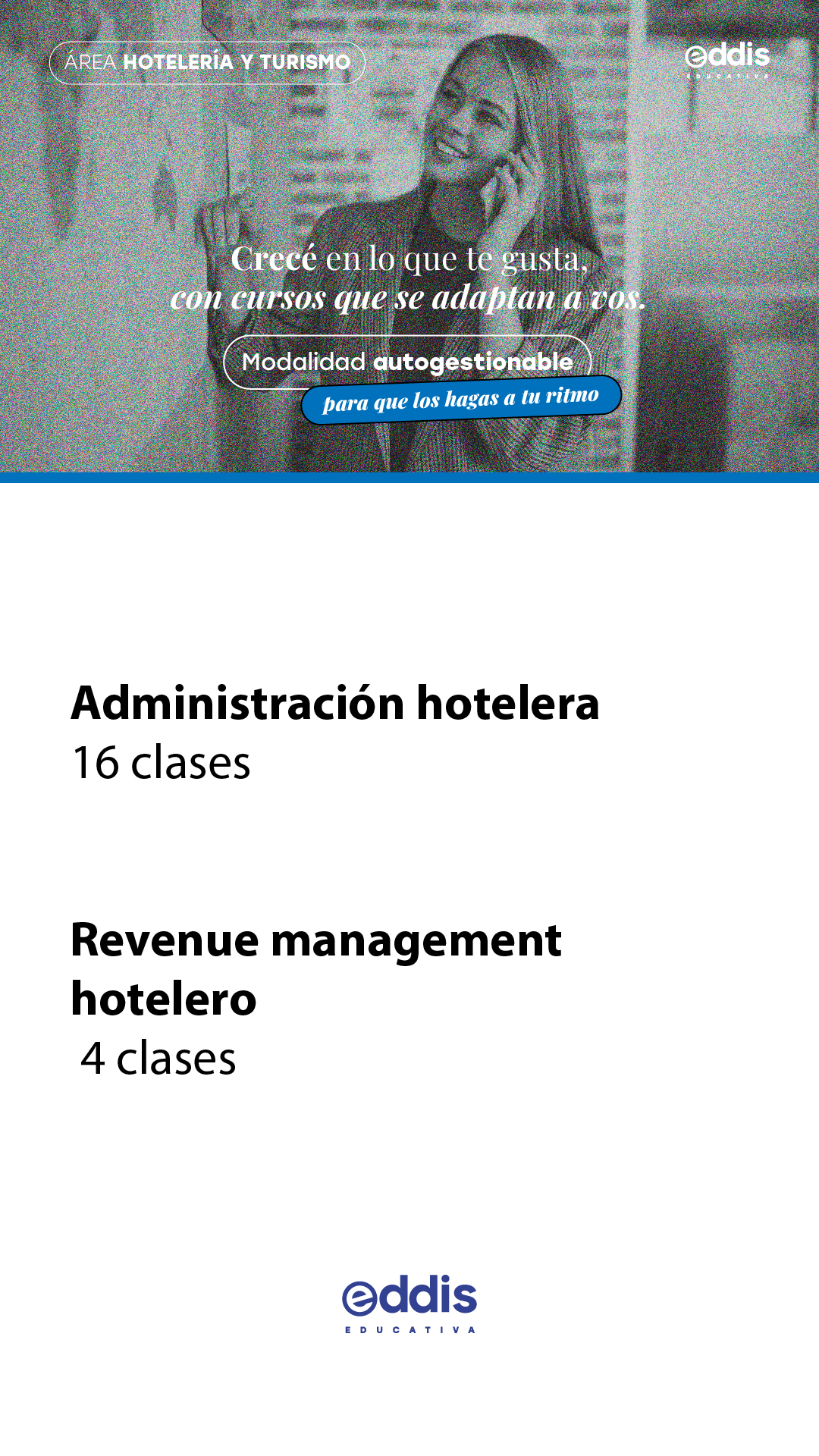 Eddis Educativa Valle de Calamuchita Facebook ad: Capacitate en poco tiempo y empezá a trabajar…