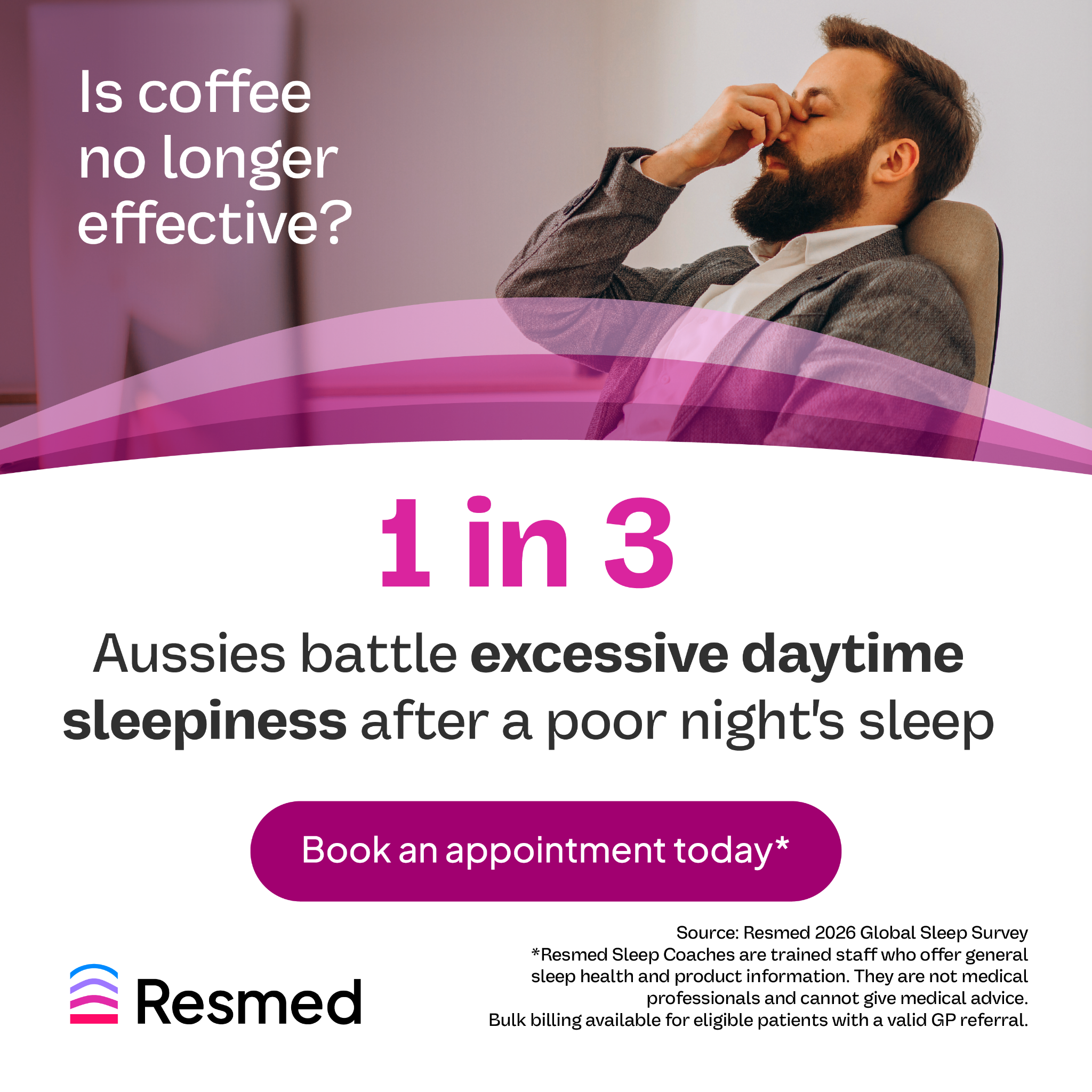 Resmed Facebook ad
