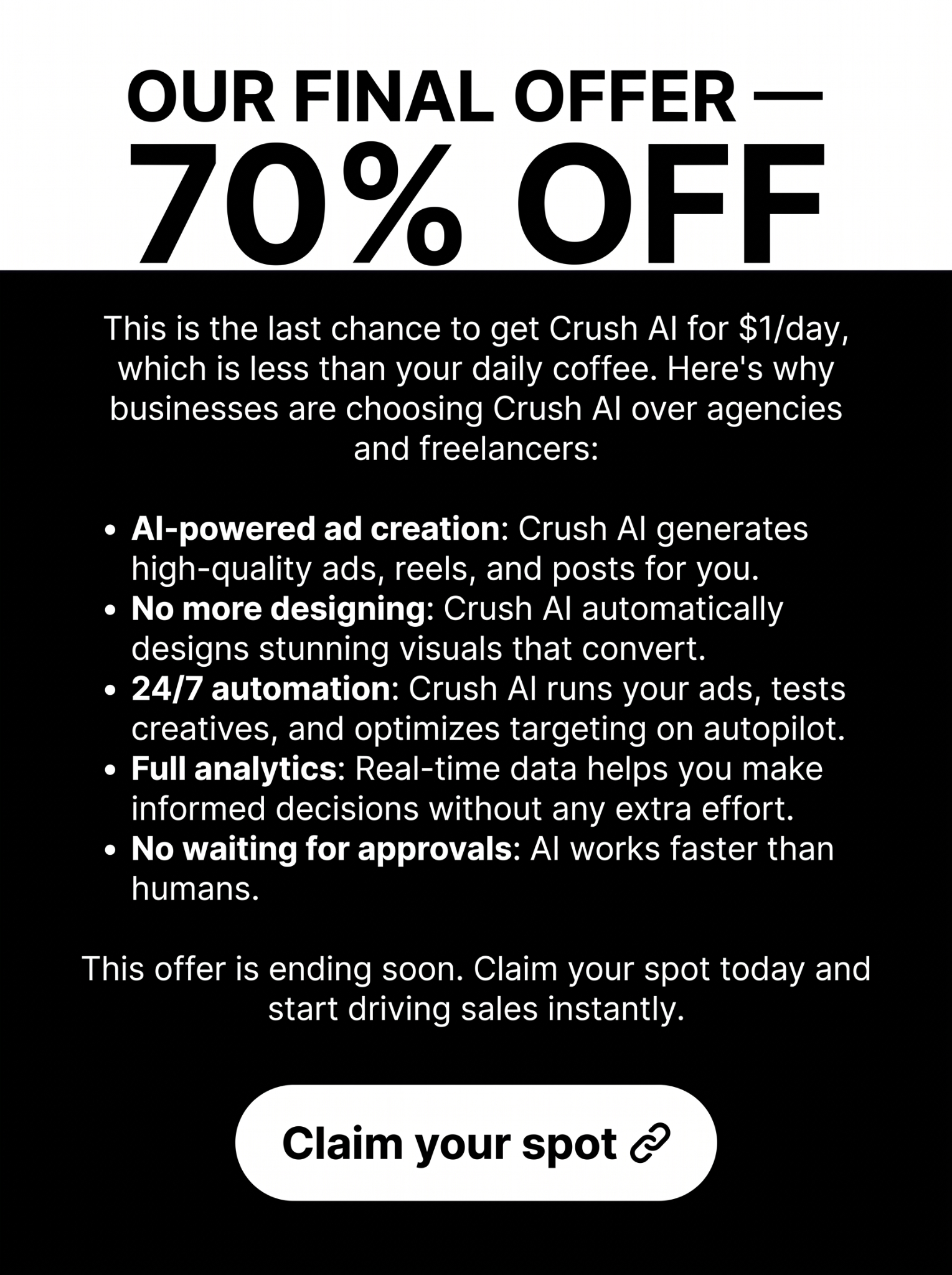Mike Johnson - AI Marketing Facebook ad