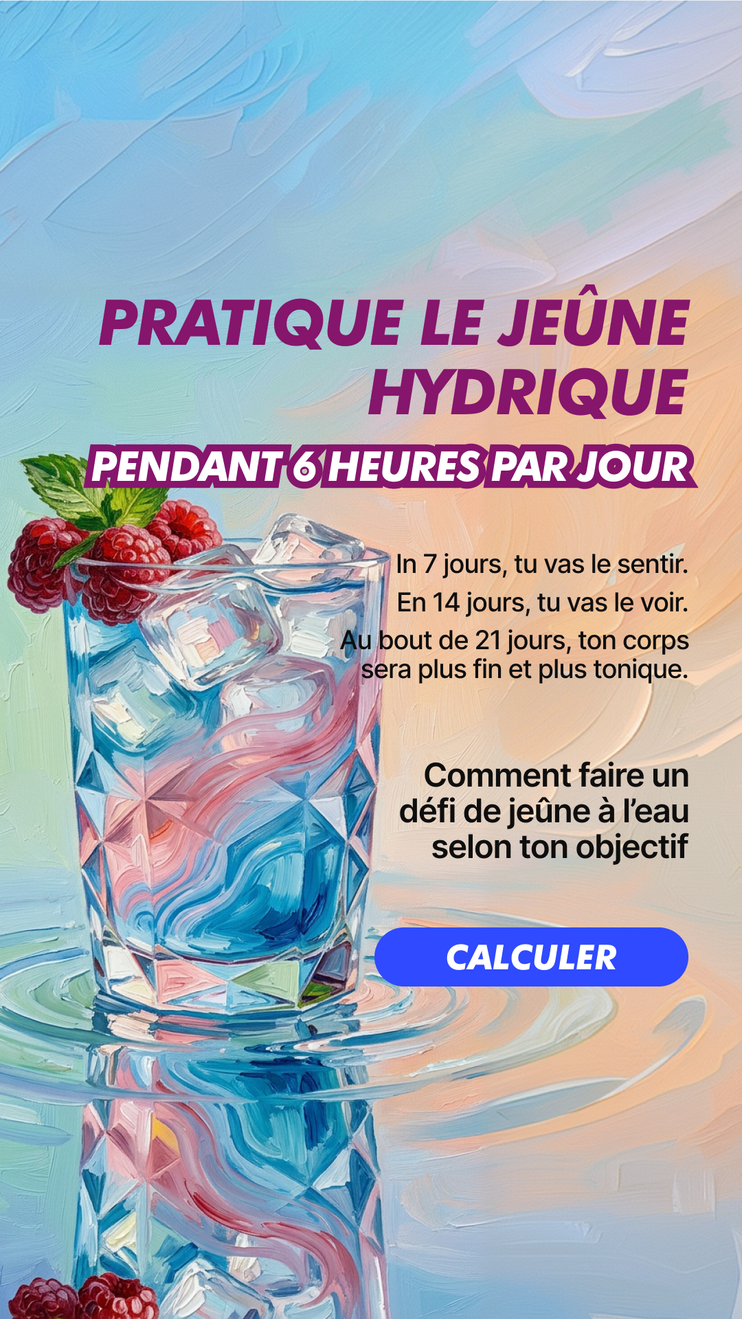 Simple Fasting App Facebook ad