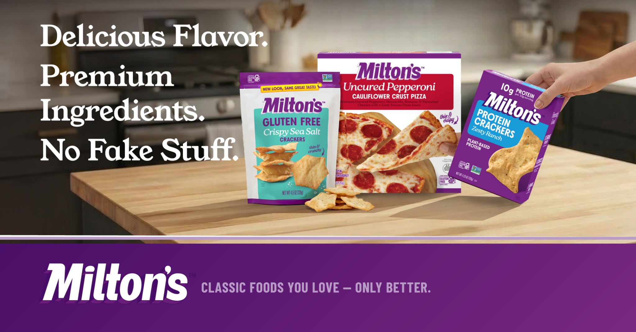 Eat Milton's Facebook ad