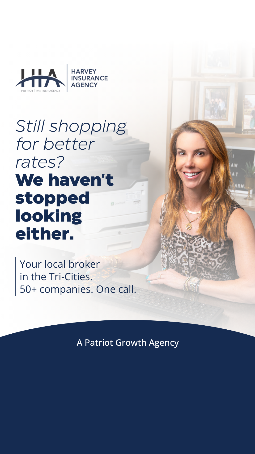 Harvey Insurance Agency Facebook ad