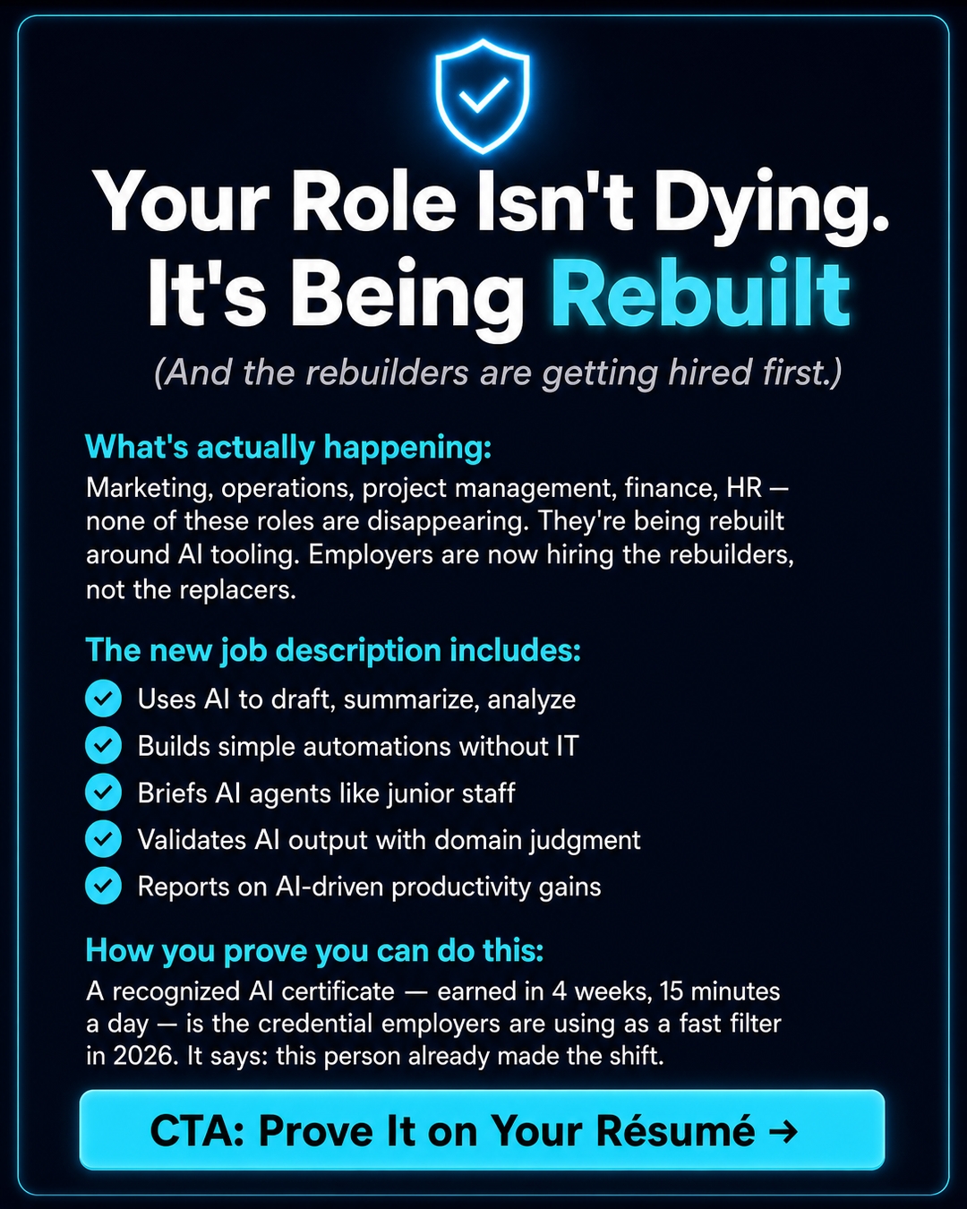AI Essentials Facebook ad