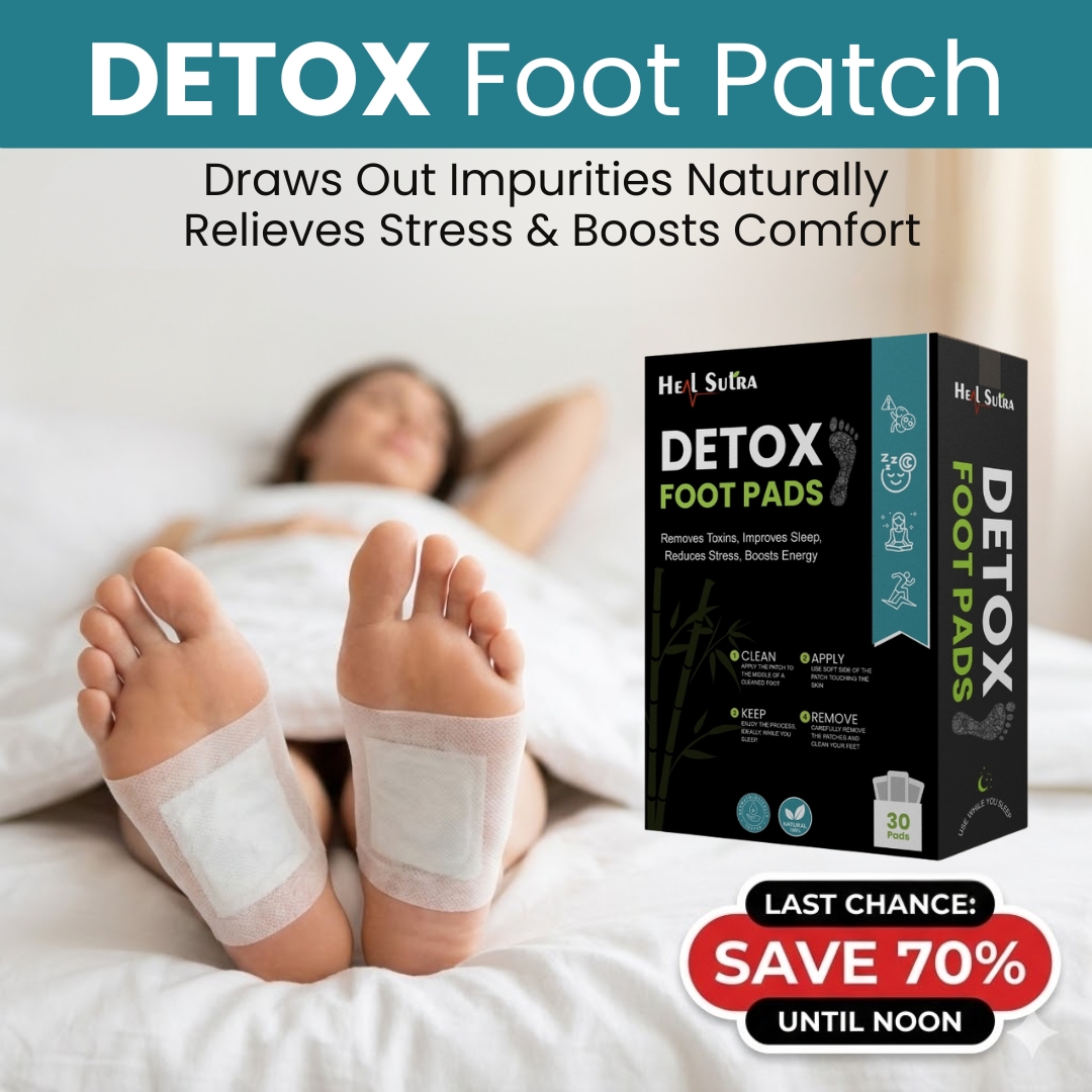 Foot Detox Pads Facebook ad
